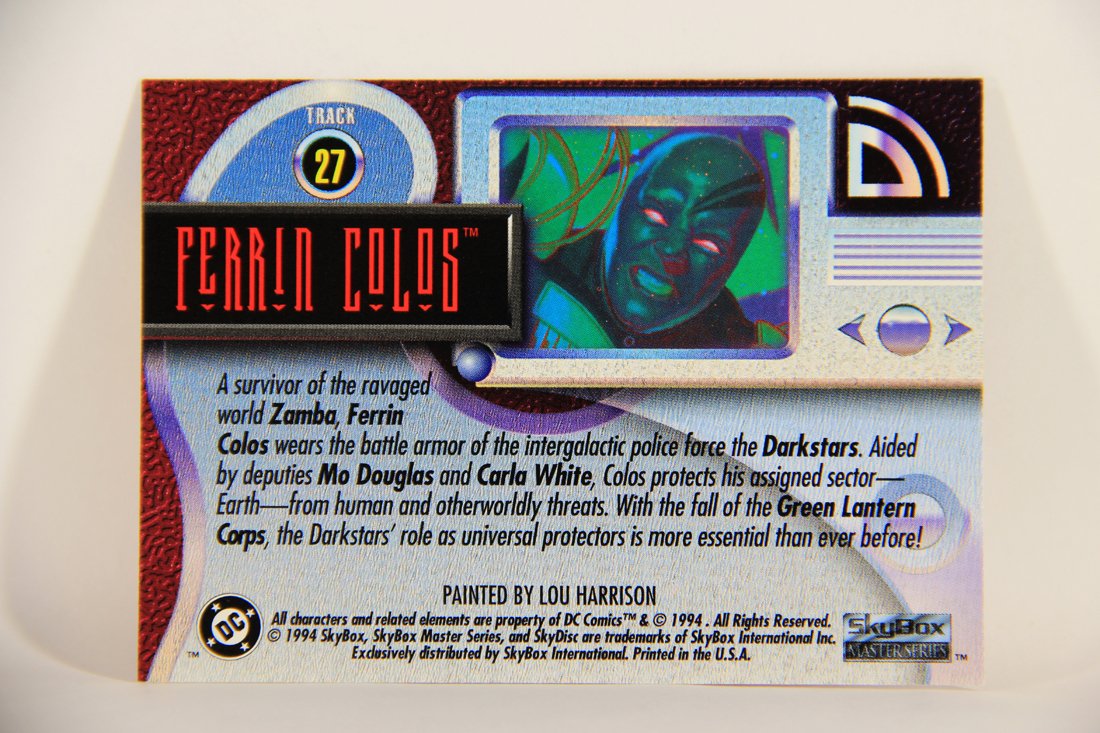 DC Master Series 1994 Trading Card #27 Ferrin Colos ENG L010438