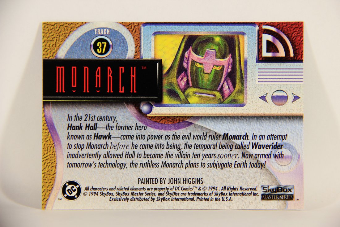 DC Master Series 1994 Trading Card #37 Monarch ENG L010448