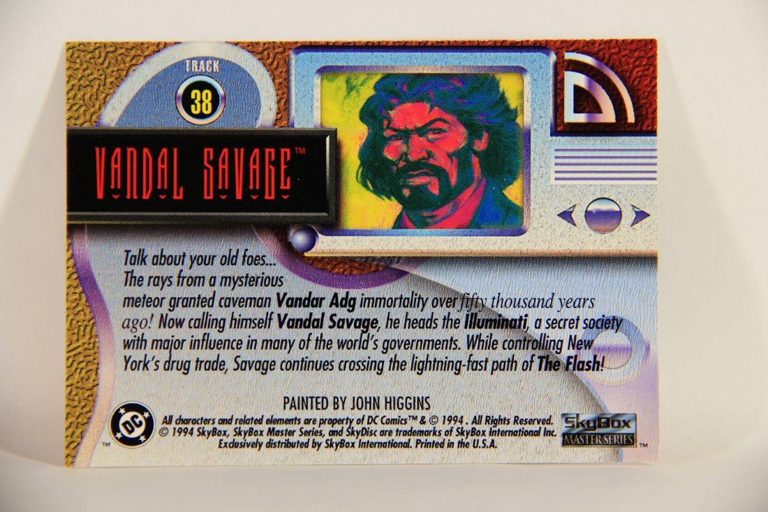 DC Master Series 1994 Trading Card #38 Vandal Savage ENG L010449
