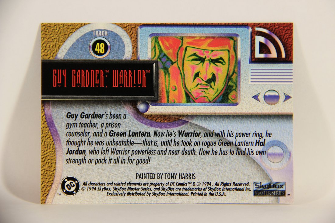 DC Master Series 1994 Trading Card #48 Guy Gardner Warrior ENG L010459