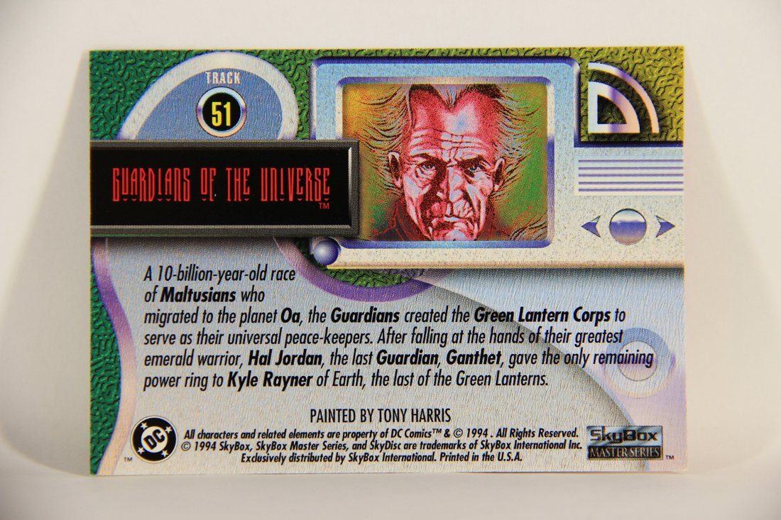 DC Master Series 1994 Trading Card #51 Guardians Of The Universe ENG L010462