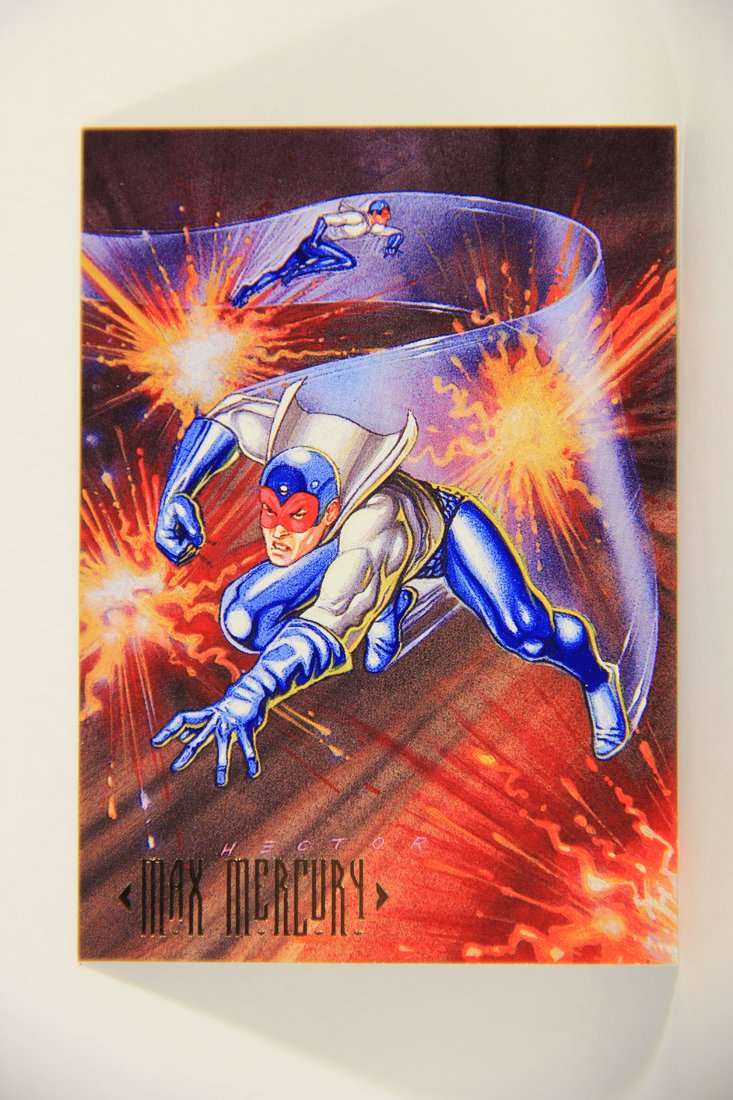 Max Mercury DC Master Series 1994 Trading Card #54 Max Mercury ENG L010465