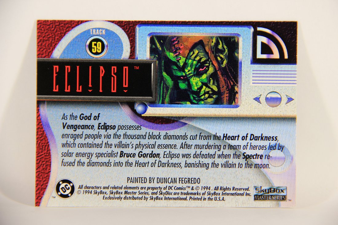 DC Master Series 1994 Trading Card #59 Eclipso ENG L010470