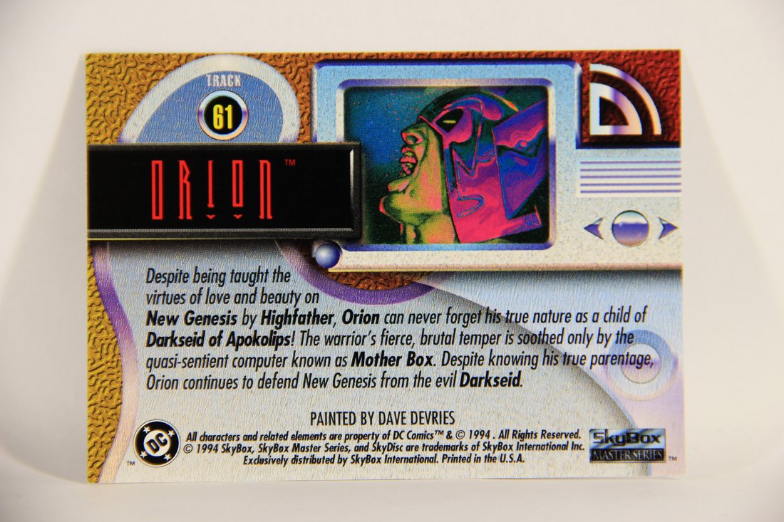 DC Master Series 1994 Trading Card #61 Orion ENG L010472