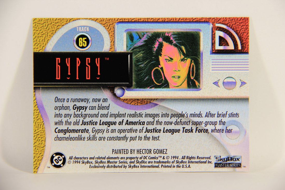 DC Master Series 1994 Trading Card #65 Gypsy ENG L010476
