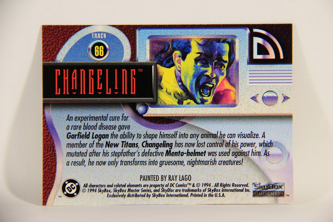 DC Master Series 1994 Trading Card #66 Changeling ENG L010477