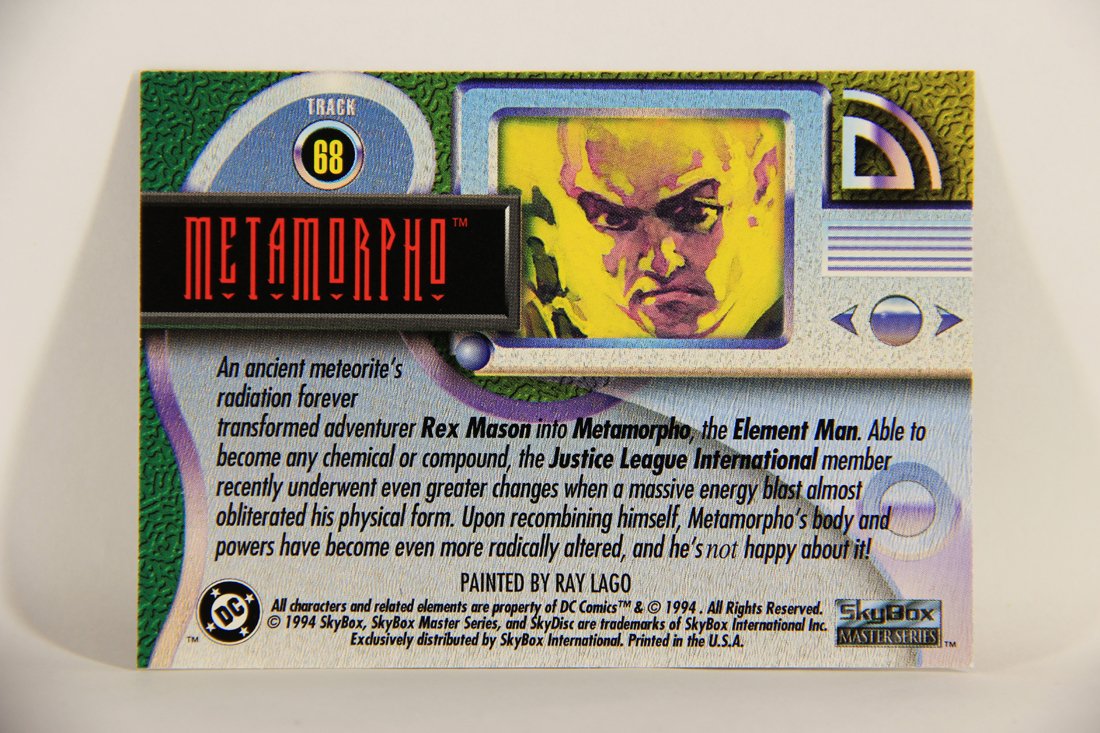 DC Master Series 1994 Trading Card #68 Metamorpho ENG L010479