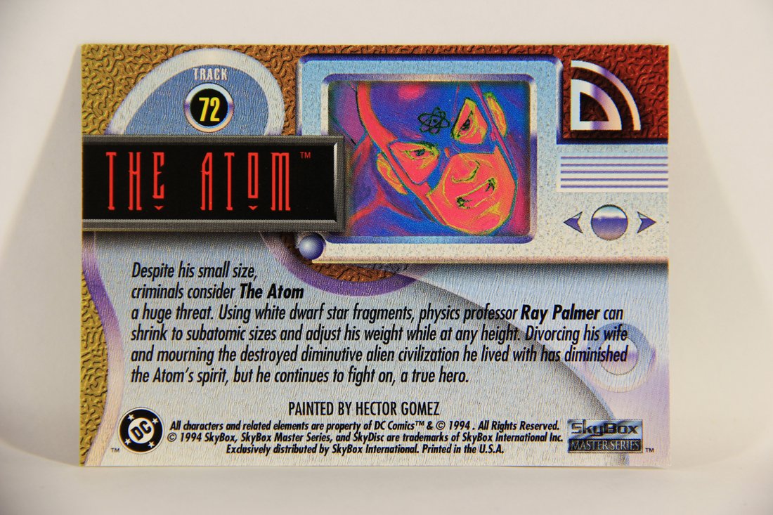 DC Master Series 1994 Trading Card #72 The Atom ENG L010483