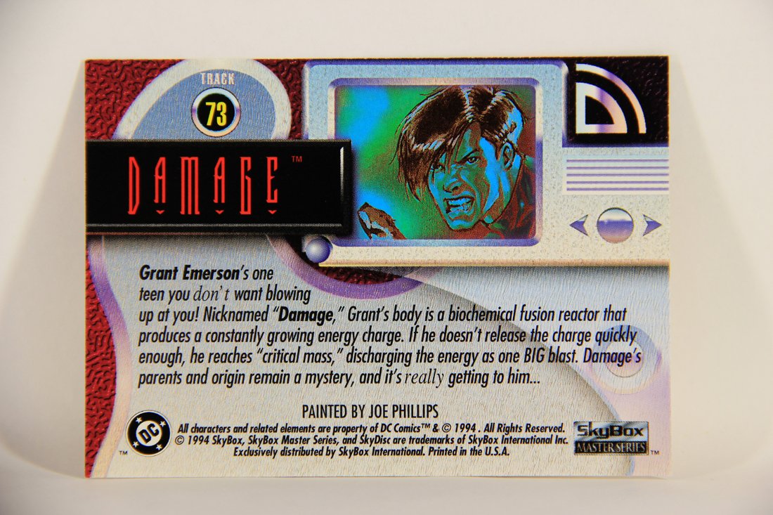 DC Master Series 1994 Trading Card #73 Damage ENG L010484