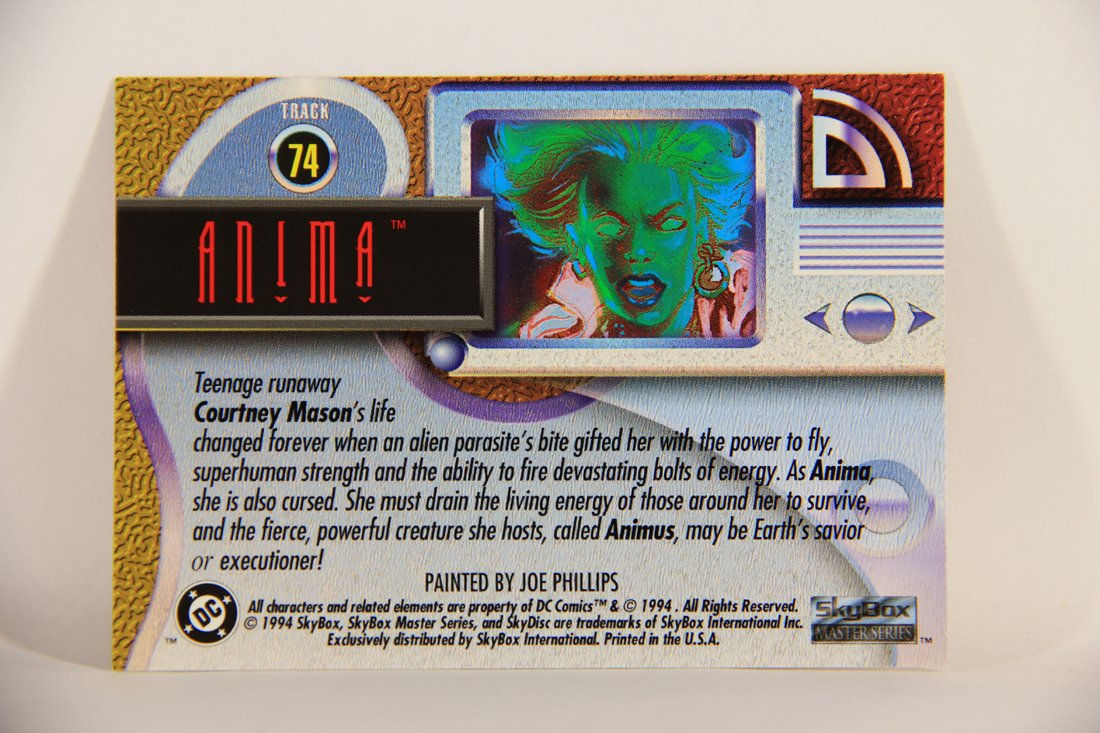 DC Master Series 1994 Trading Card #74 Anima ENG L010485
