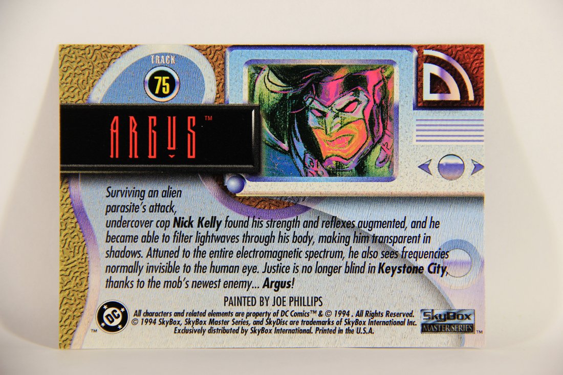 DC Master Series 1994 Trading Card #75 Argus ENG L010486
