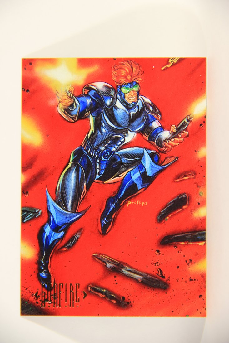 DC Master Series 1994 Trading Card #80 Gunfire ENG L010491