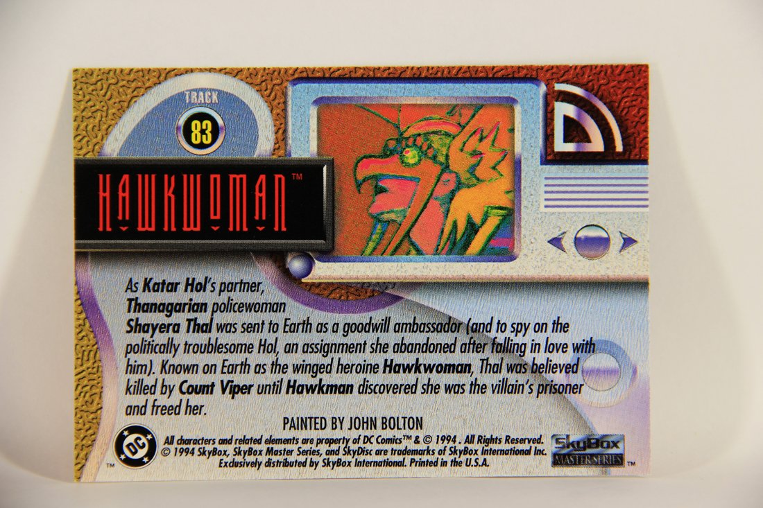DC Master Series 1994 Trading Card #83 Hawkwoman ENG L010494