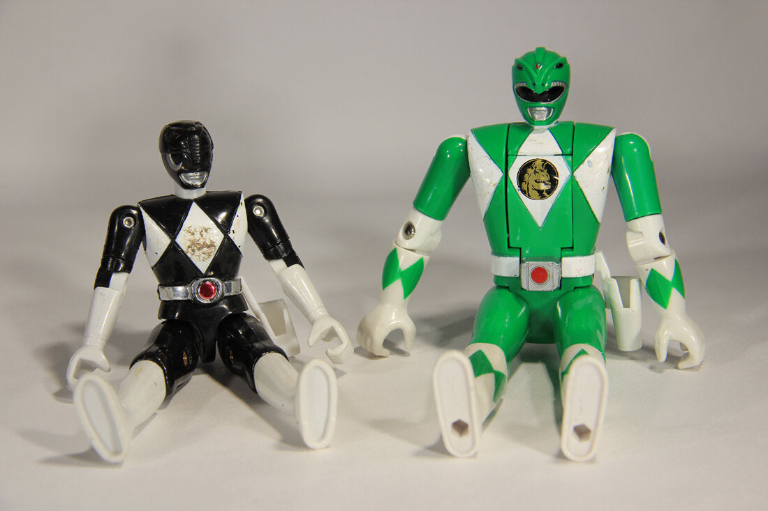 Power Rangers Bandai 1993 Action Figures Set of x 2 Loose L010857