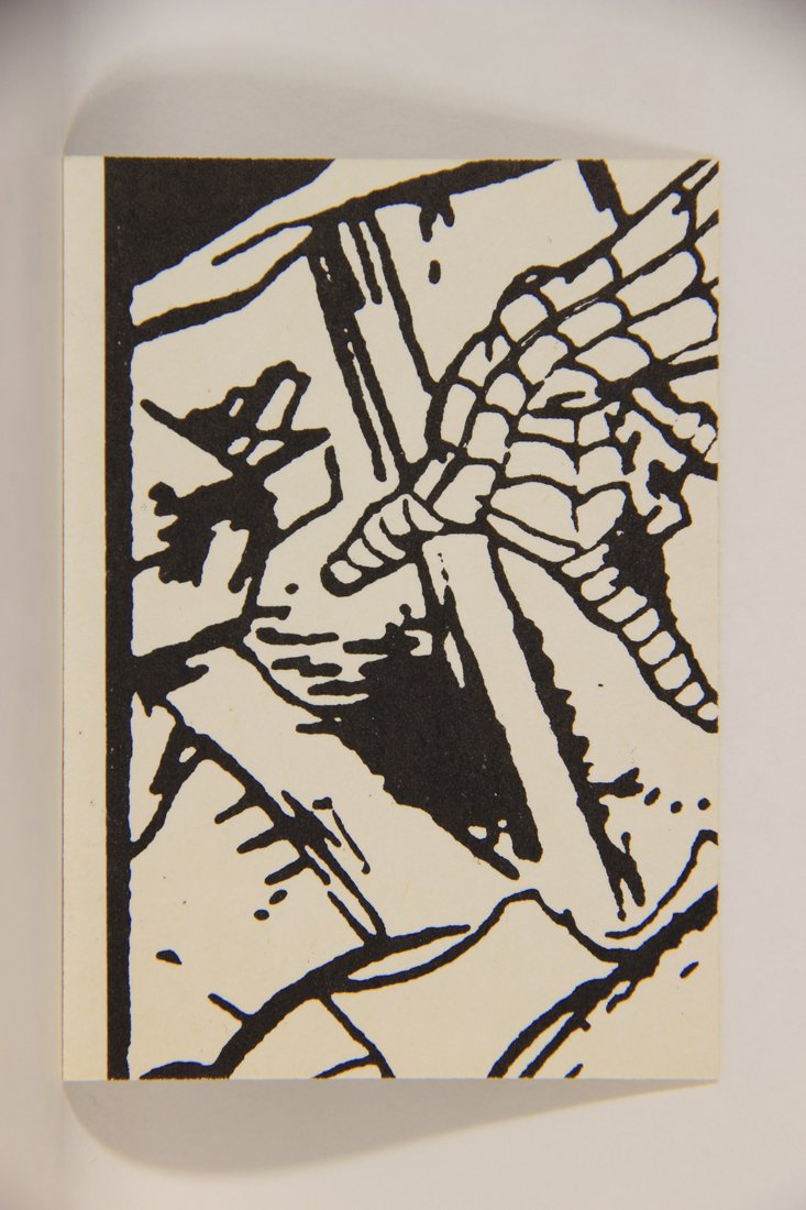 Spider-Man Todd McFarlane Marvel 1990 Trading Card #13 Like A Fly ENG Puzzle Card L011196