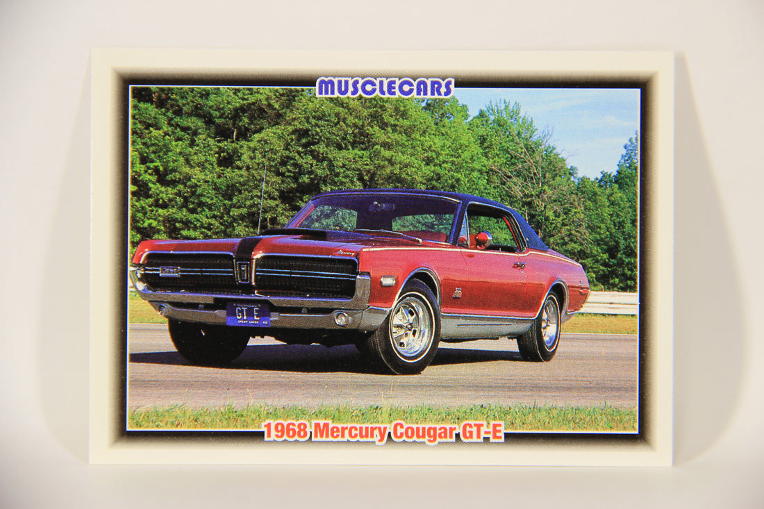 Musclecars 1992 Trading Card #49 - 1968 Mercury Cougar GT-E L011391