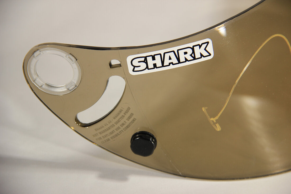 Miguel Duhamel AMA RSR2 SHARK Helmet Visor Hand Signed And Worn By L011457
