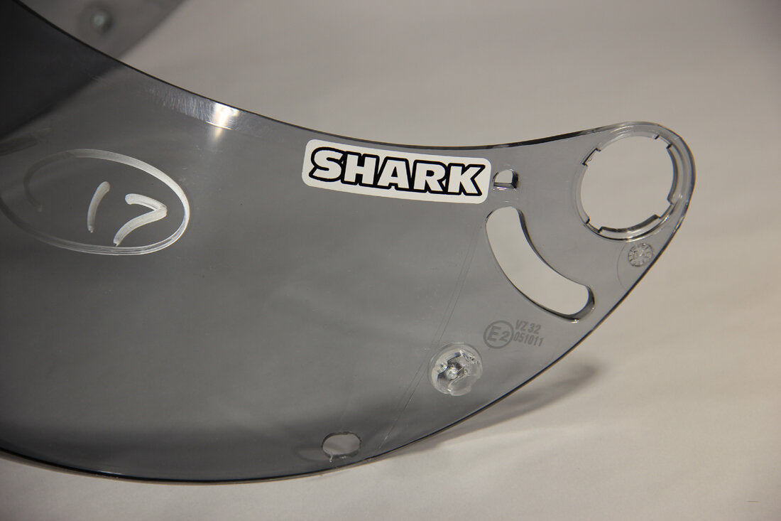 Miguel Duhamel AMA RSR2 SHARK Helmet Visor Hand Signed And Worn By L011458