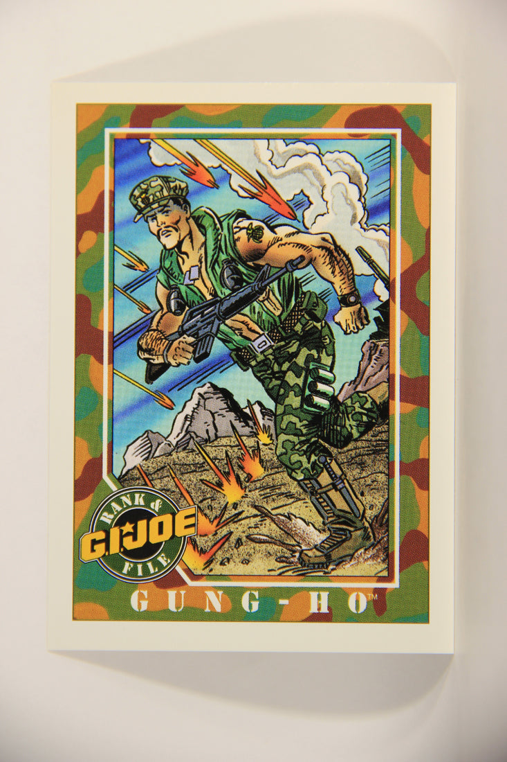 GI Joe 1991 Impel Trading Card #31 Gung-Ho ENG L012252