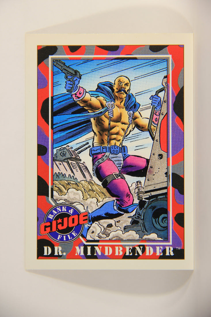 GI Joe 1991 Impel Trading Card #37 Dr Mindbender ENG L012258