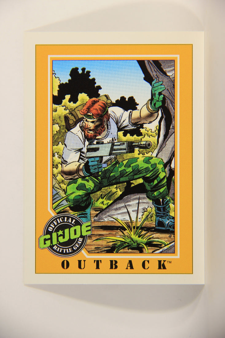 GI Joe 1991 Impel Trading Card #69 Outback ENG L012290