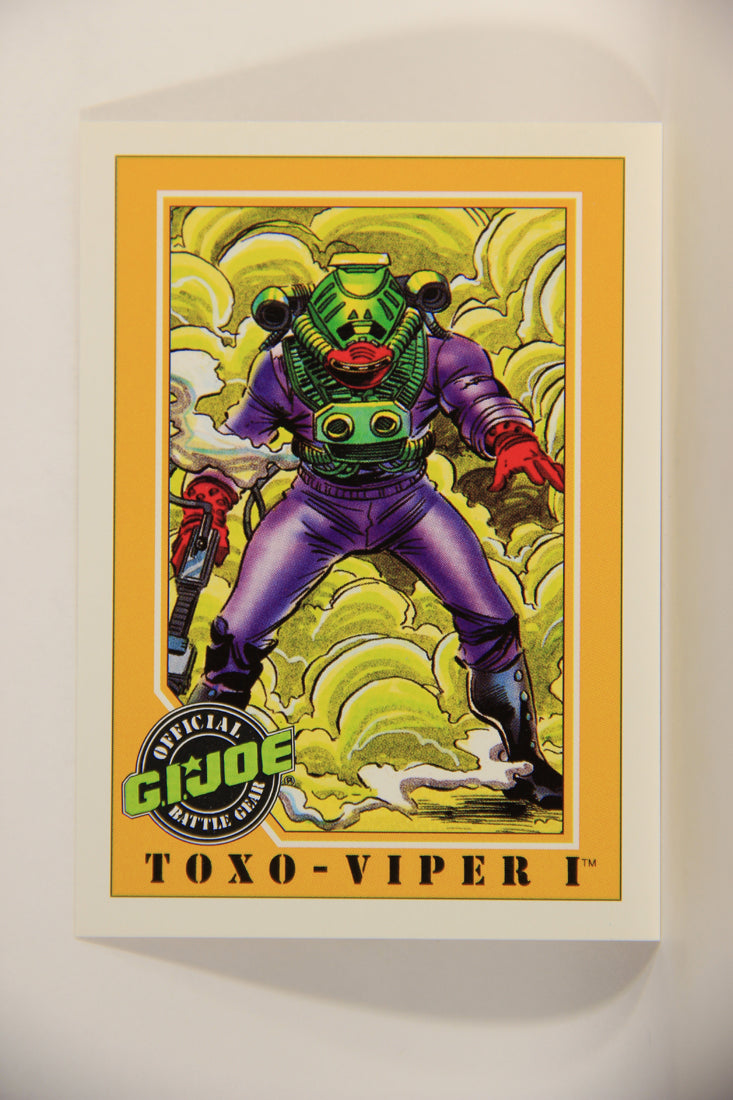 GI Joe 1991 Impel Trading Card #77 Toxo-Viper I ENG L012298