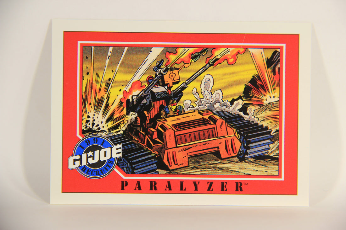 GI Joe 1991 Impel Trading Card #112 Paralyzer ENG L012333