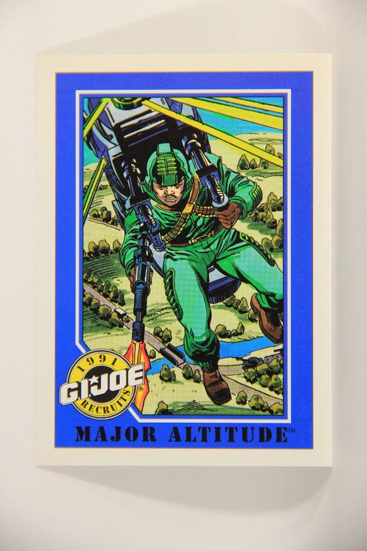 GI Joe 1991 Impel Trading Card #118 Major Altitude ENG L012339