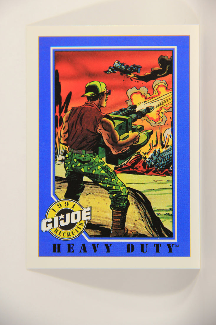 GI Joe 1991 Impel Trading Card #125 Heavy Duty ENG L012346