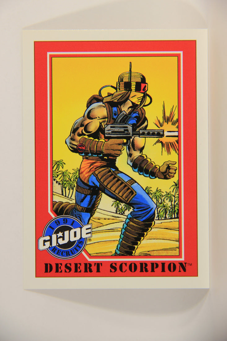 GI Joe 1991 Impel Trading Card #130 Desert Scorpion ENG L012351
