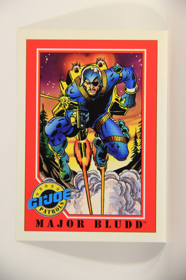 GI Joe 1991 Impel Trading Card #145 Major Bludd ENG L012366