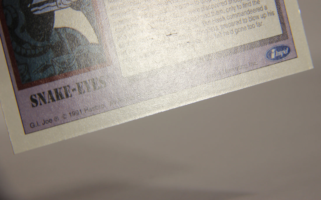 GI Joe 1991 Impel Trading Card #153 Operation Wingfield ENG L012374