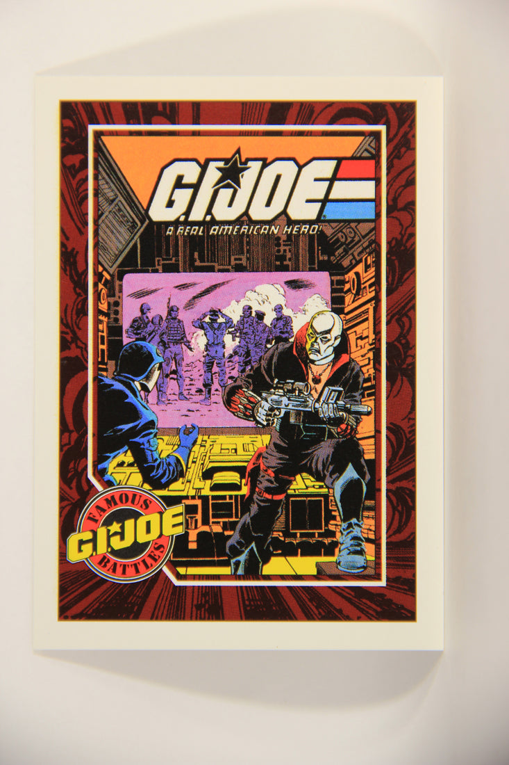 GI Joe 1991 Impel Trading Card #161 Operation Scarface ENG L012382
