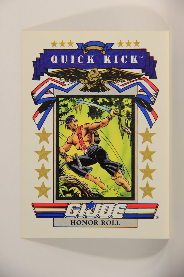 GI Joe 1991 Impel Trading Card #184 Quick Kick ENG L012405