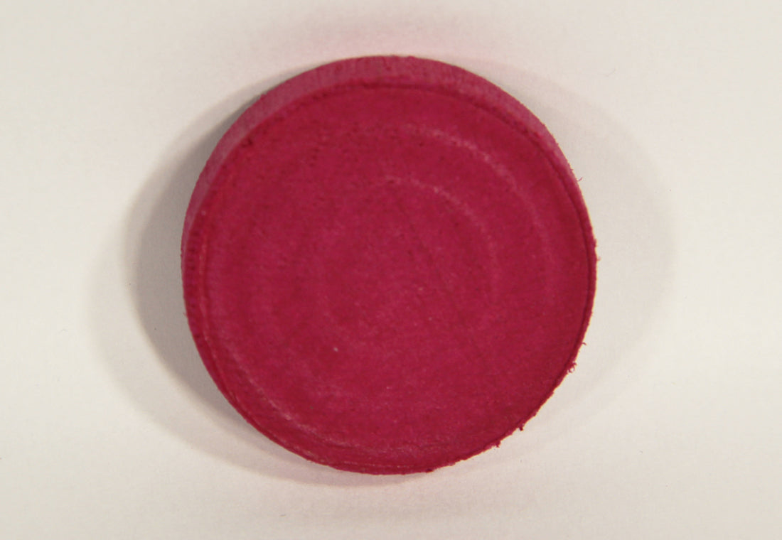 Vintage Montrose Wooden Checkers Pink Chips Set With Box Japan made L012462