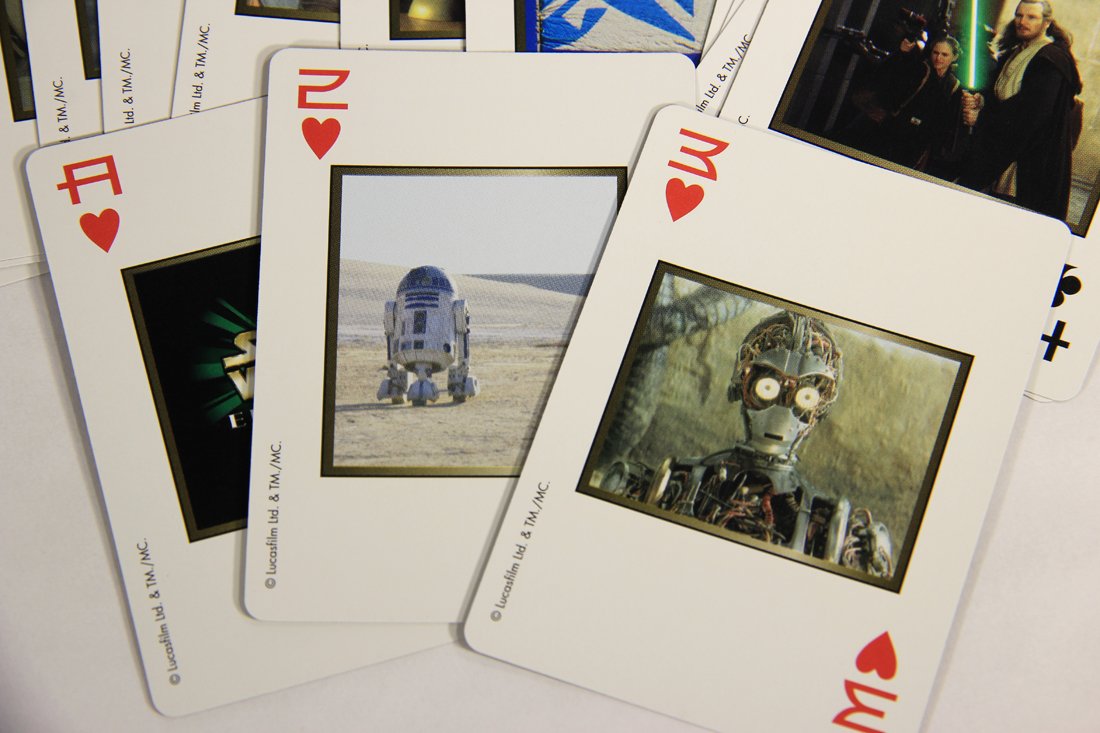 Star Wars Episode 1 Limited Edition TPM 2 Decks Playing Cards In Collector Tin Box Canada L012464