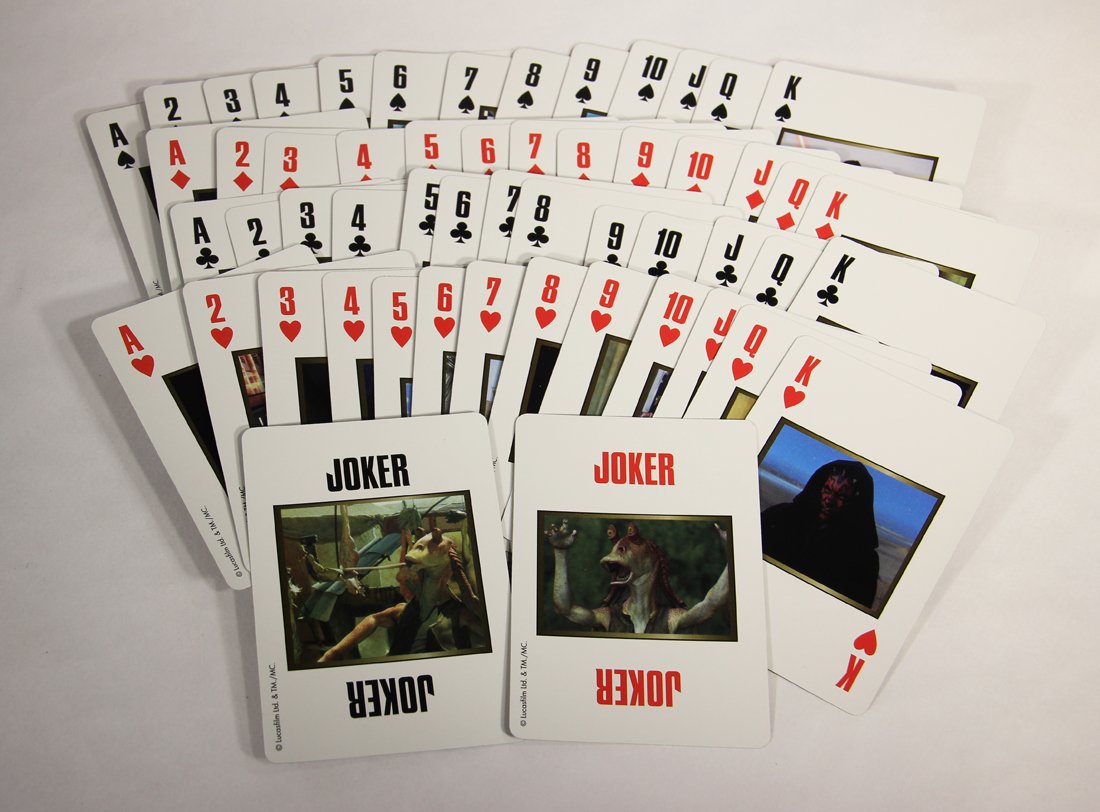Star Wars Episode 1 Limited Edition TPM 2 Decks Playing Cards In Collector Tin Box Canada L012464