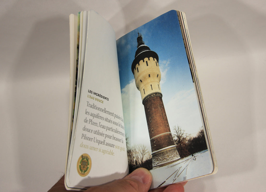 Pilsnel Urquell Beer Vintage French History Promo Booklet A Story Of Taste Czech Republic L012469