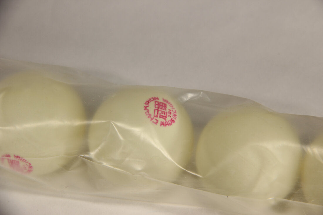 Champion Tennis Table Balls No.201 Vintage China Original Box With Sealed Bag L012563