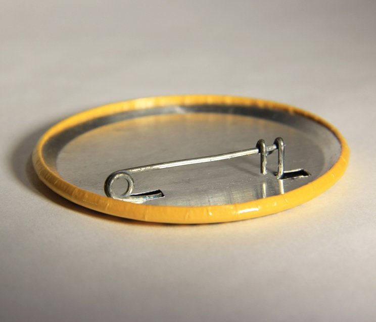 Mickey Mouse Skiing 1978 L.C.H.S. Carnival PA USA Vintage Custom Pinback Button L012575