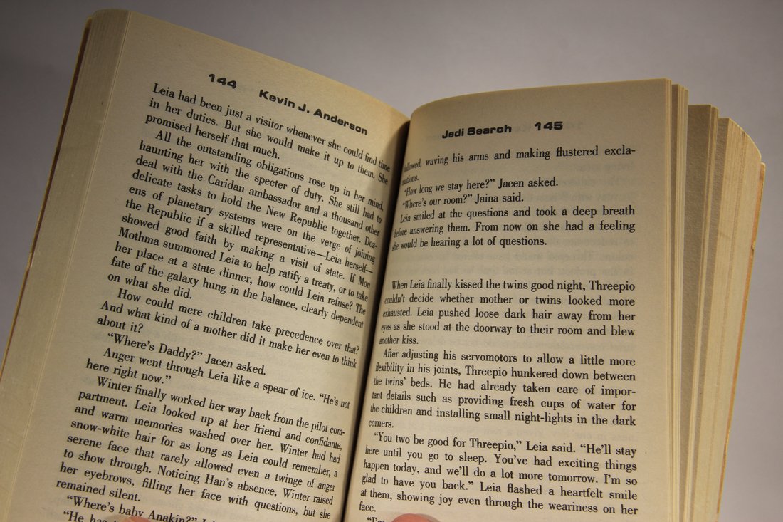Star Wars Paperback Jedi Academy Trilogy Vol.1 Jedi Search By Kevin J. Anderson ENG L012614