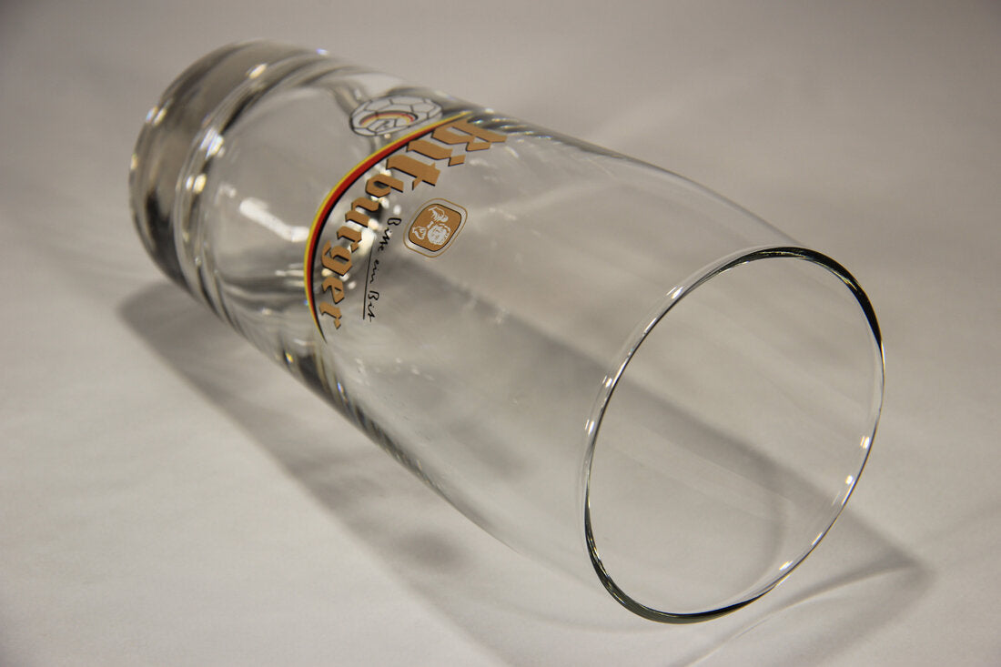 Bitburger Beer Willi Becher Glass European Football Edition Germany L012950