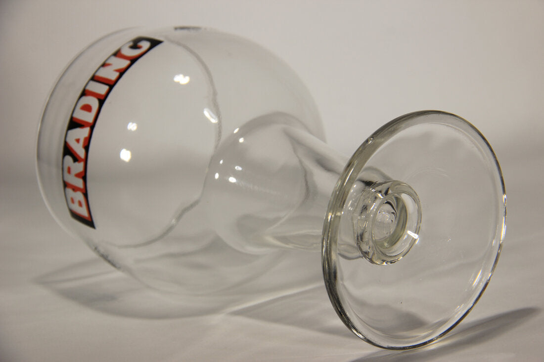 Brading Beer Glass Brewery Canada Ontario Vintage Chalice Glass L012975