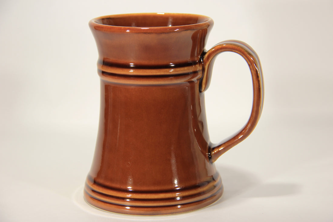 Alexander Keith's Dark Brown Ceramic Beer Mug Canada Nova Scotia L012983