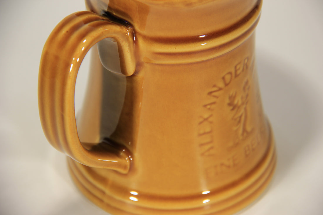 Alexander Keith's Pale Brown Ceramic Beer Mug Canada Nova Scotia L012984