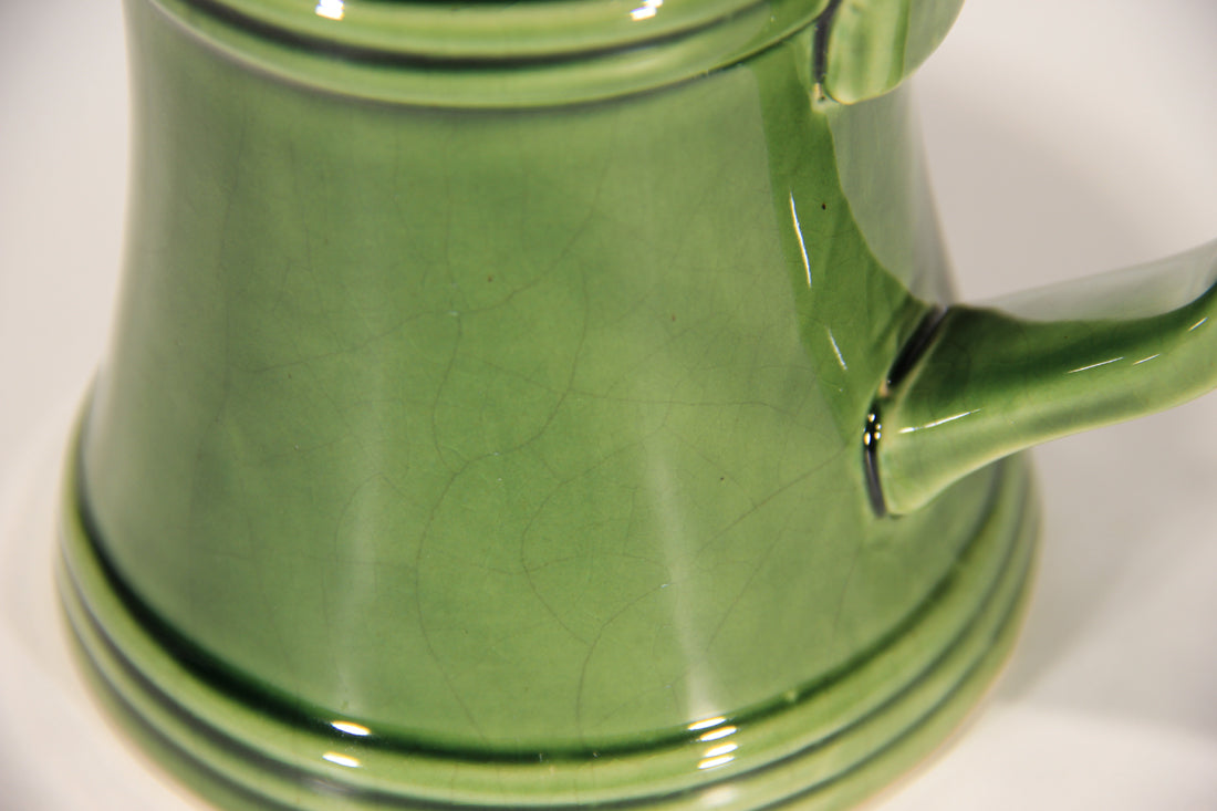 Alexander Keith's Green Ceramic Beer Mug Canada Nova Scotia L012985