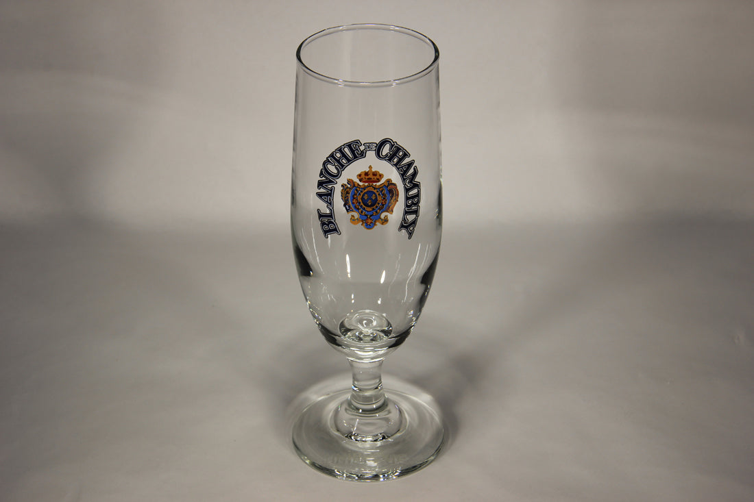 Blanche De Chambly Unibroue Beer Glass Boxed Canada Quebec French L012995