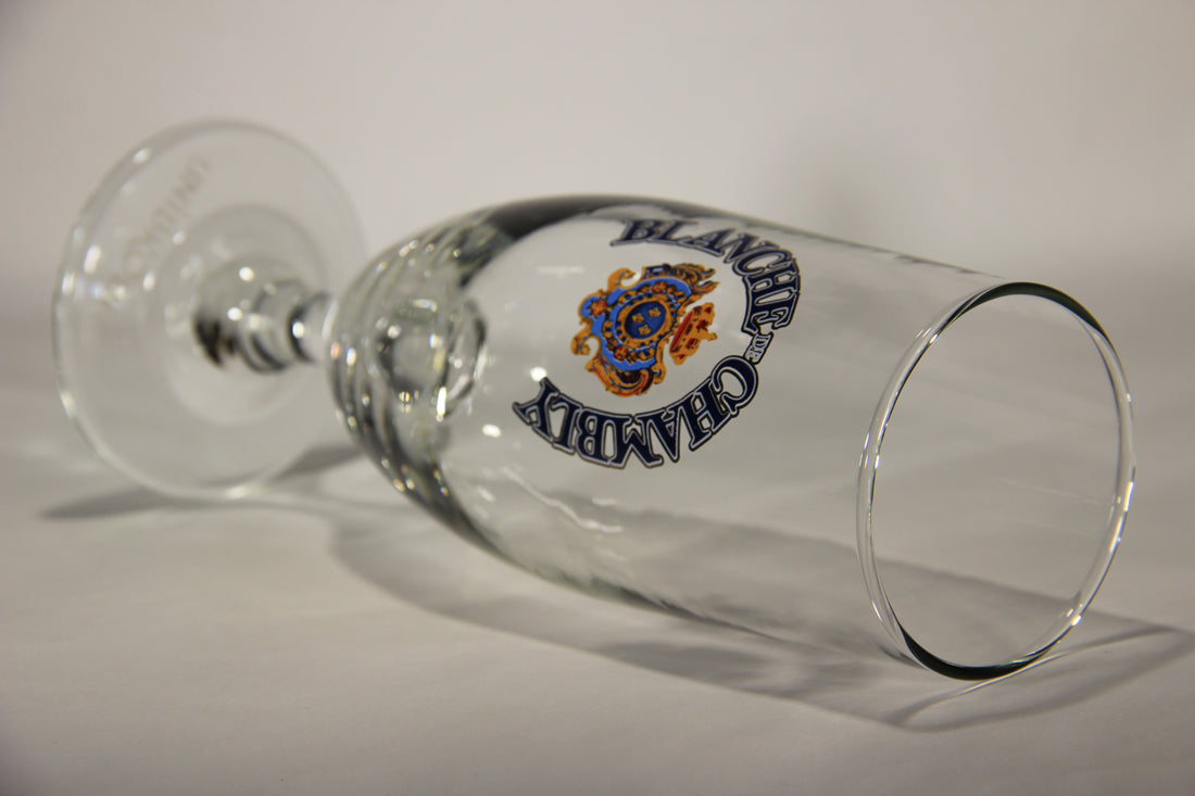 Blanche De Chambly Unibroue Beer Glass Boxed Canada Quebec French L012995