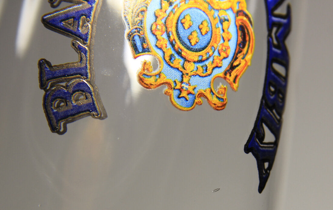 Blanche De Chambly Unibroue Beer Glass Boxed Canada Quebec French L012998