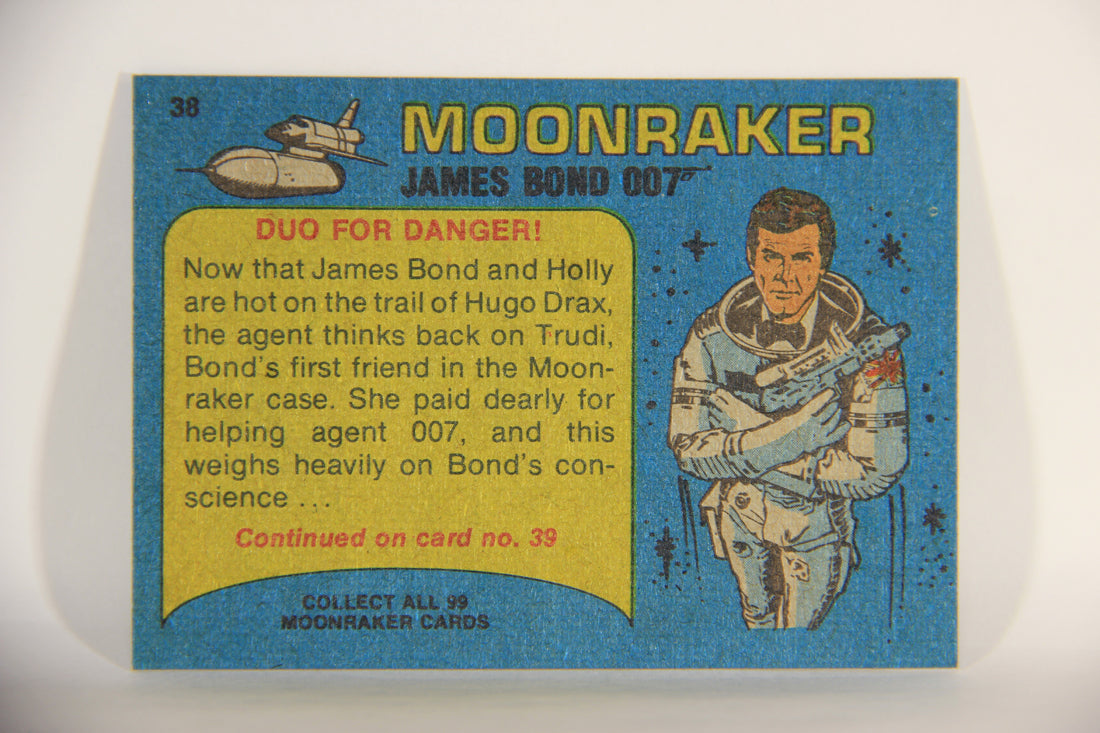 Moonraker James Bond 1979 Trading Card #38 Duo For Danger L013104